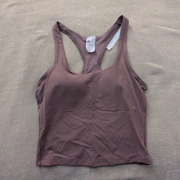 Target ALL IN MOTION Light Brown Everyday Soft Racerback top XS - Picture 1 of 5